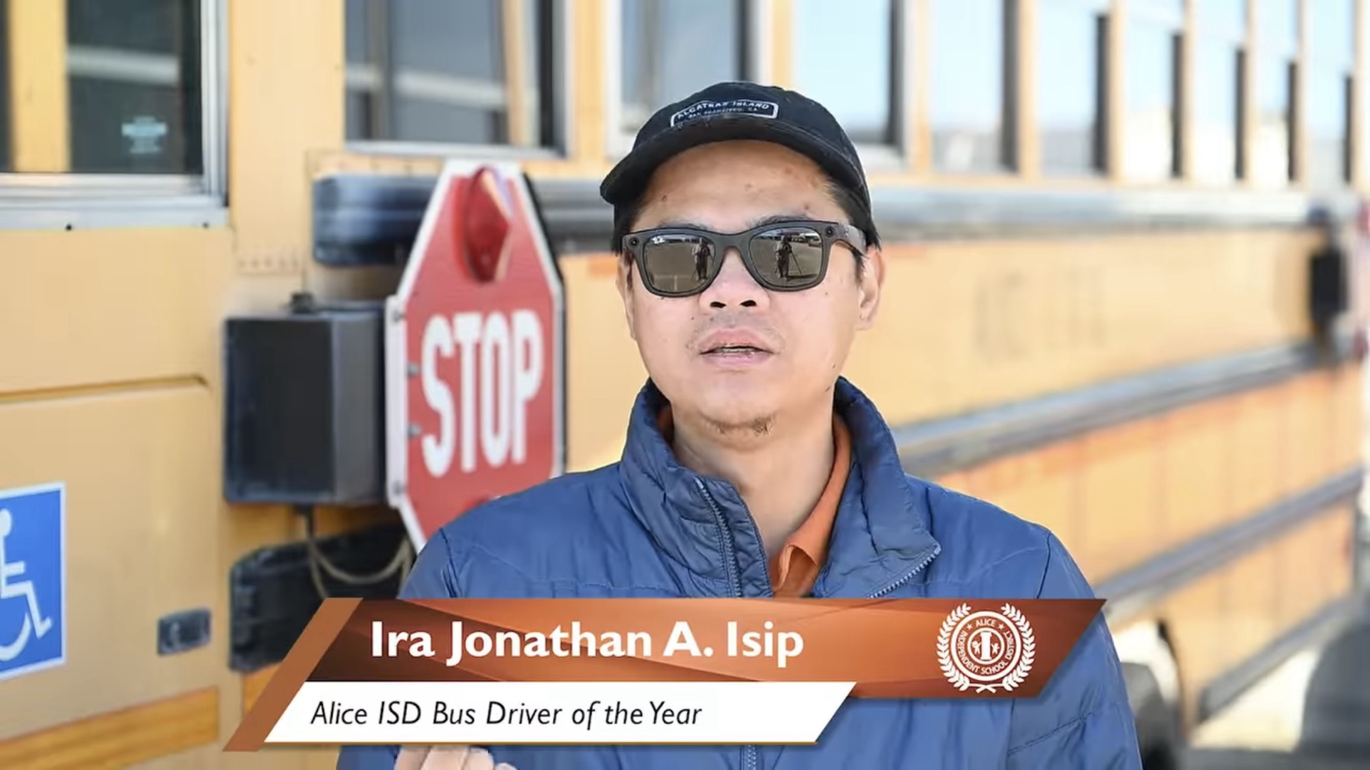 Alice ISD Announces Bus Driver of the Year