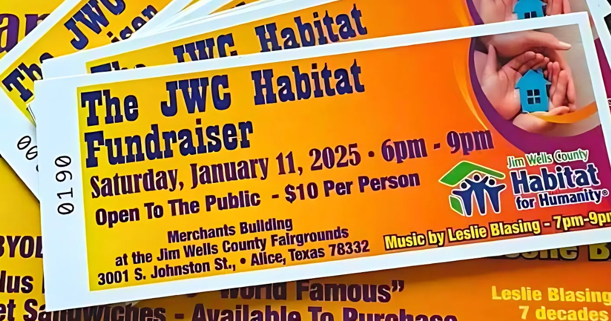 Jim Wells County Habitat for Humanity Prepares for Annual Fundraiser